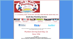 Desktop Screenshot of bobandmarcplumbing.com